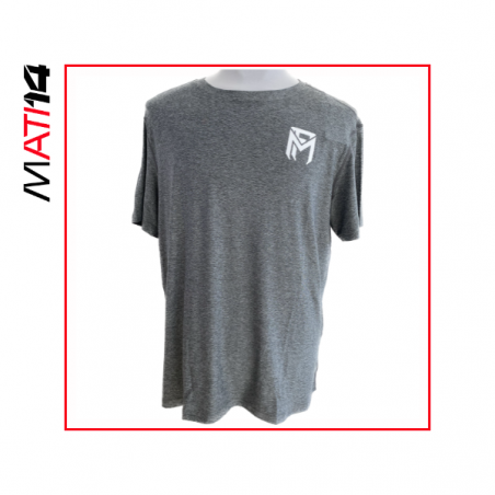 Polera Hombre Gris Jaspeado