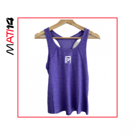 Polera  mujer morado Jaspeado